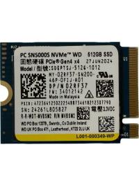 WD 512GB SN5000S NVME SSD NVMe M.2 2230 SSD (BULK)